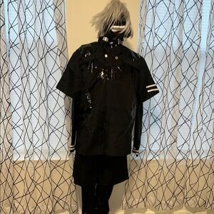 Ken Kaneki from Tokyo Ghoul Anime Cosplay Size XL